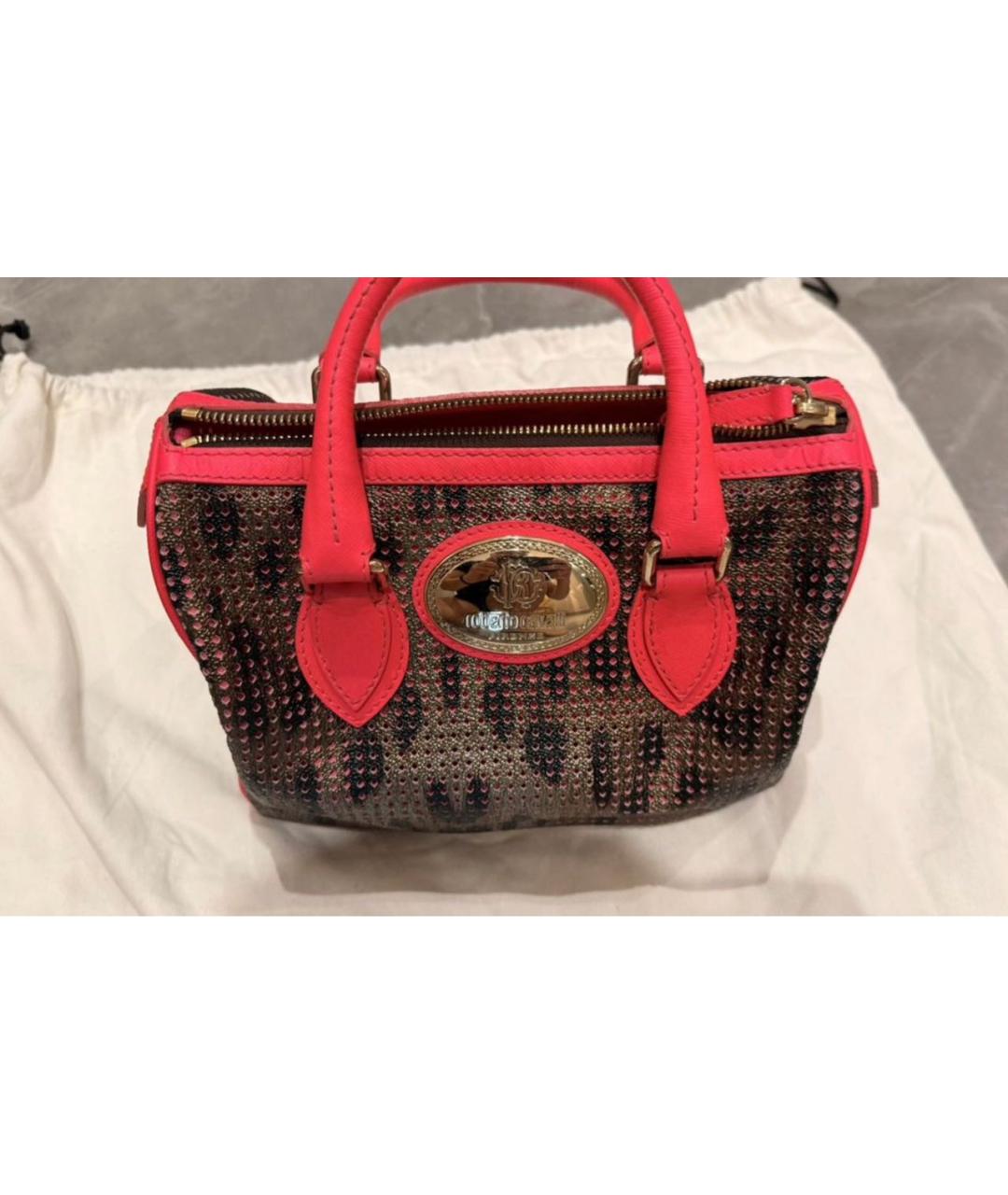 ROBERTO CAVALLI Мульти сумка с короткими ручками, фото 7