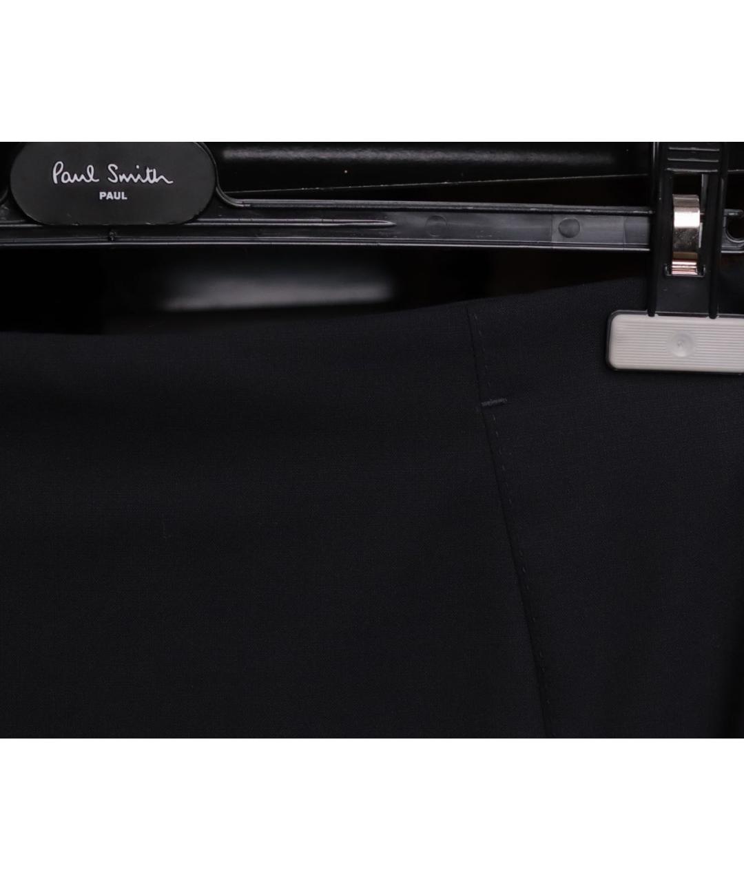 PAUL SMITH Черная шерстяная юбка миди, фото 5