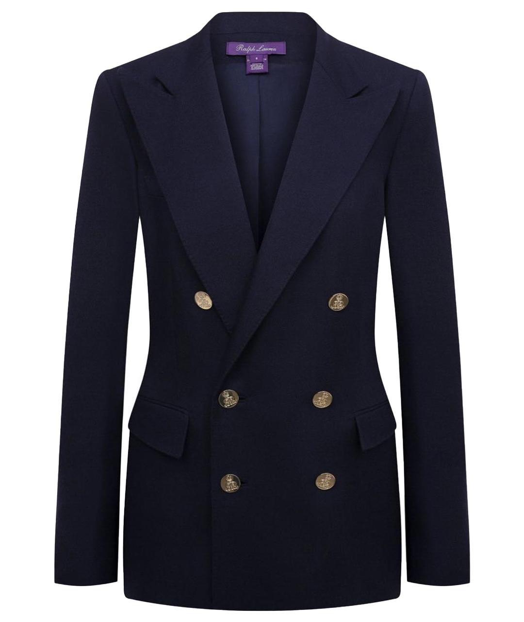 RALPH LAUREN COLLECTION Темно-синий жакет/пиджак, фото 1