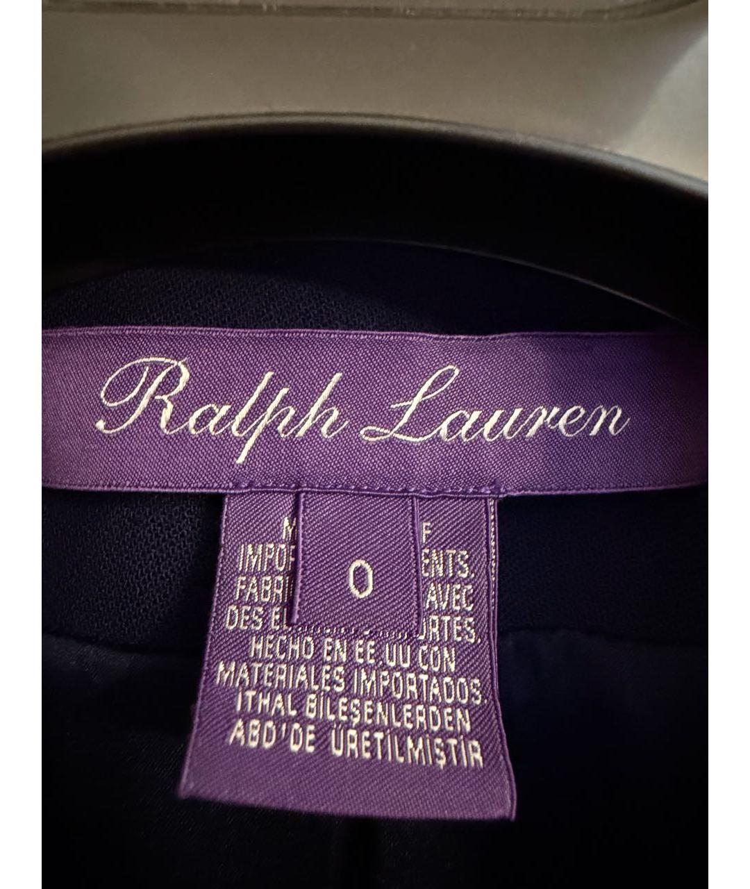 RALPH LAUREN COLLECTION Темно-синий жакет/пиджак, фото 7