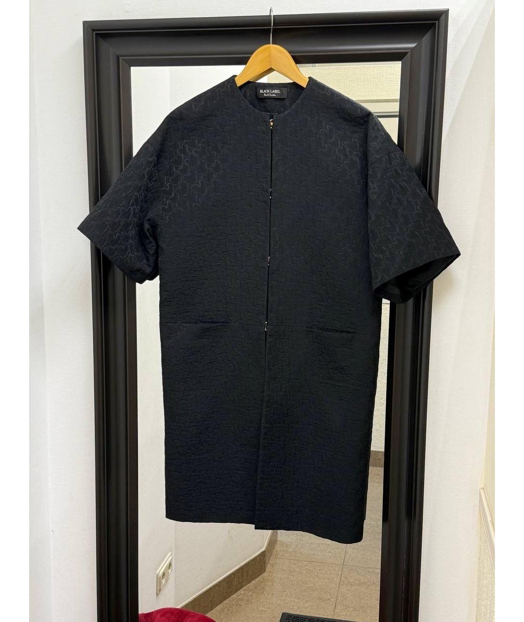 PAUL SMITH Черное пальто, фото 7