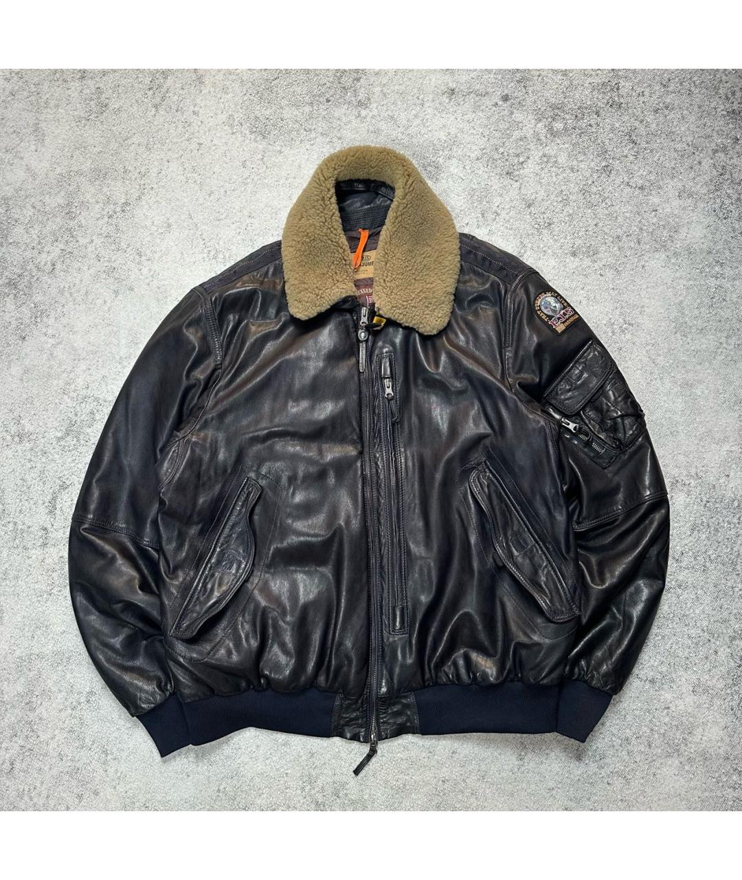 PARAJUMPERS Черная кожаная куртка, фото 9