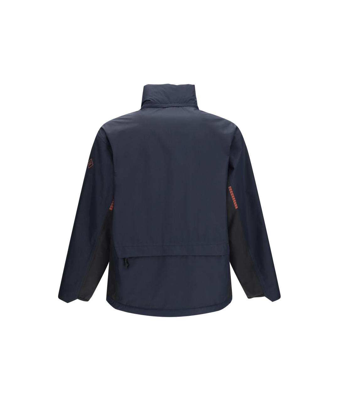 LORO PIANA Темно-синяя полиэстеровая куртка, фото 2