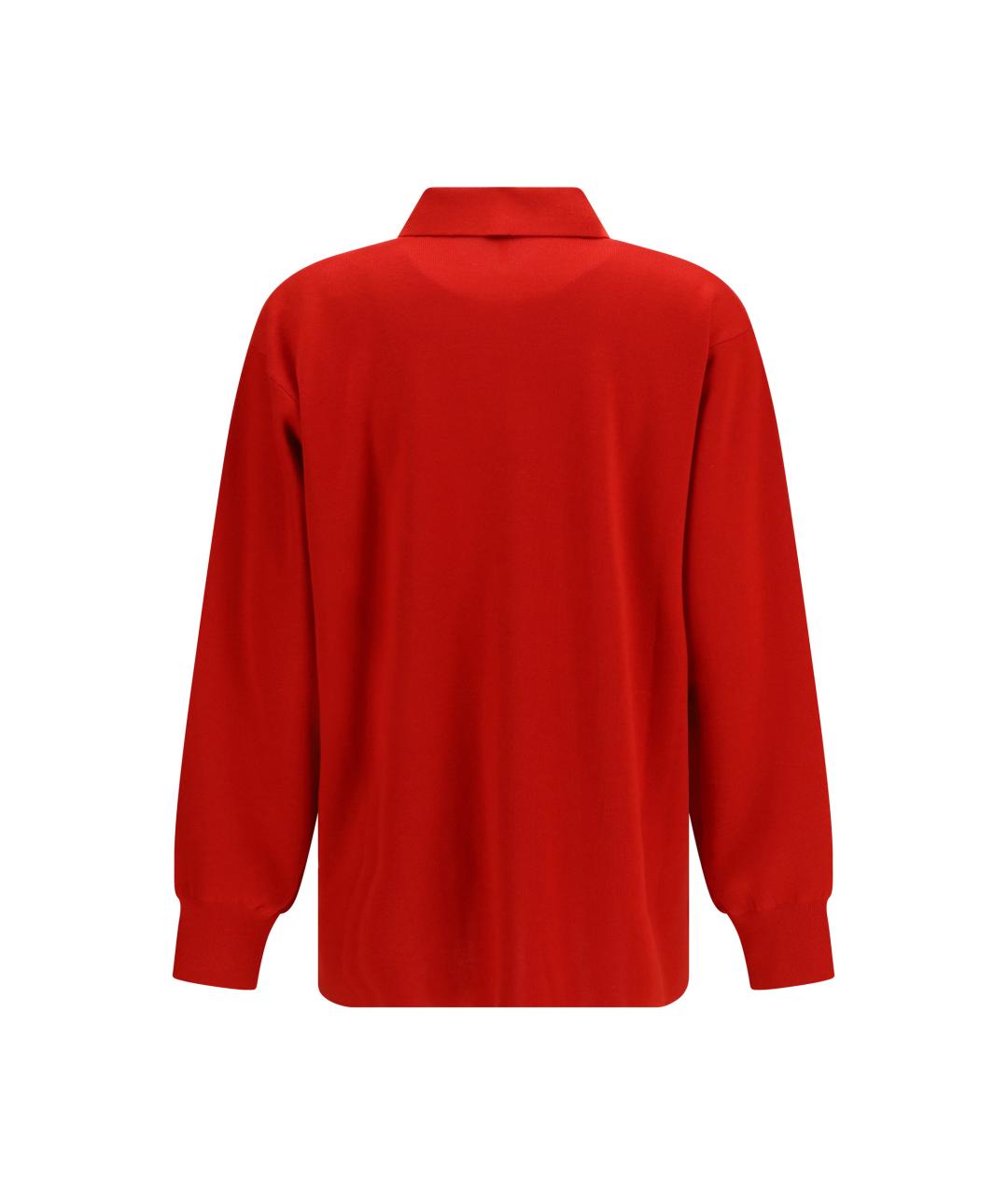 LOEWE Красный кашемировый джемпер / свитер, фото 2