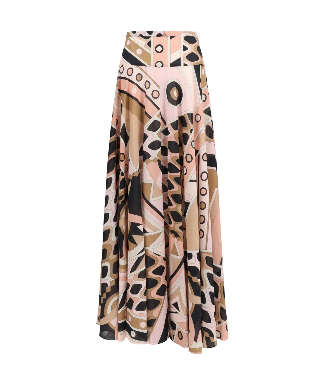 PUCCI Мульти хлопковая юбка миди, фото 1