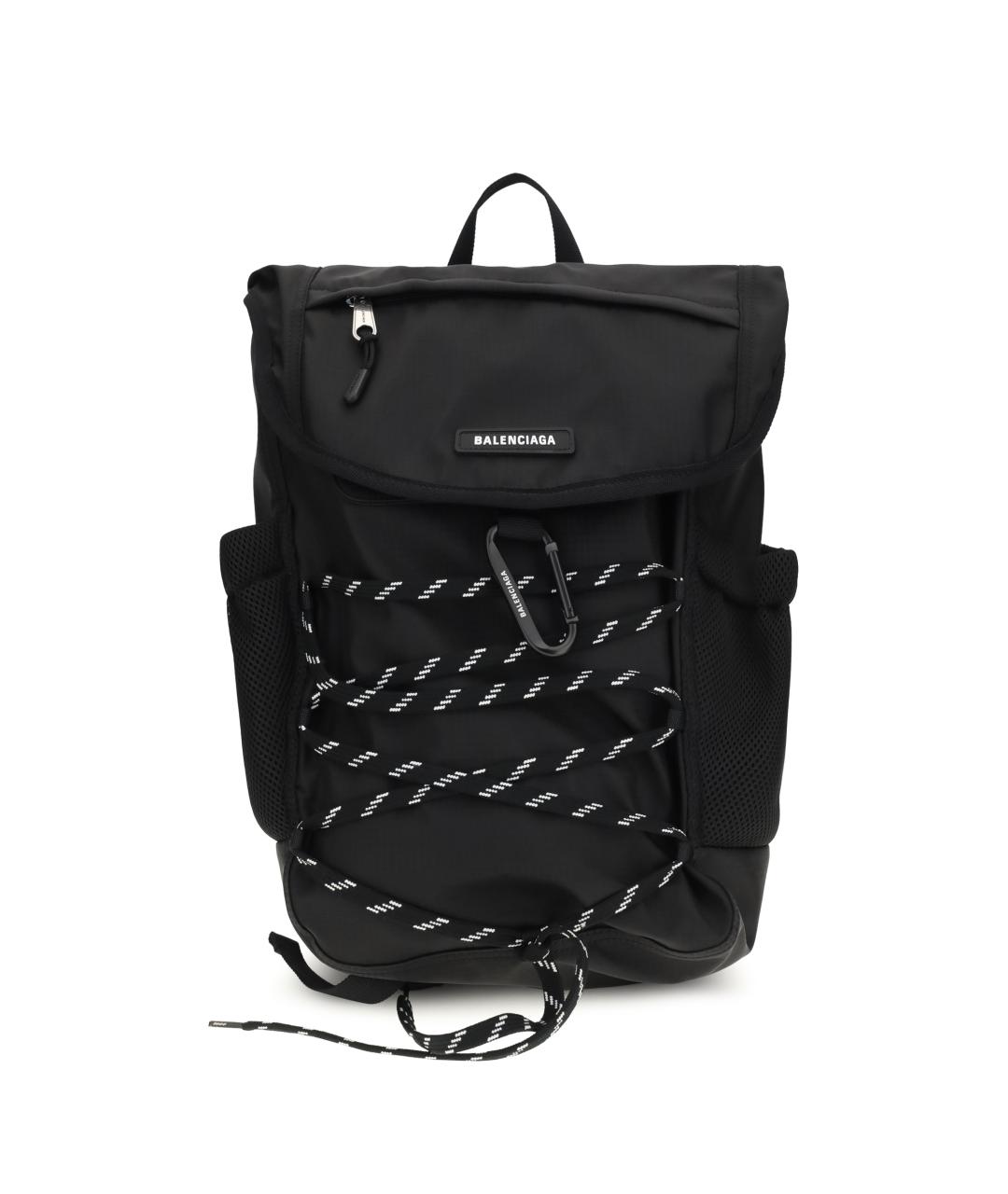 BALENCIAGA Черный тканевый рюкзак, фото 1