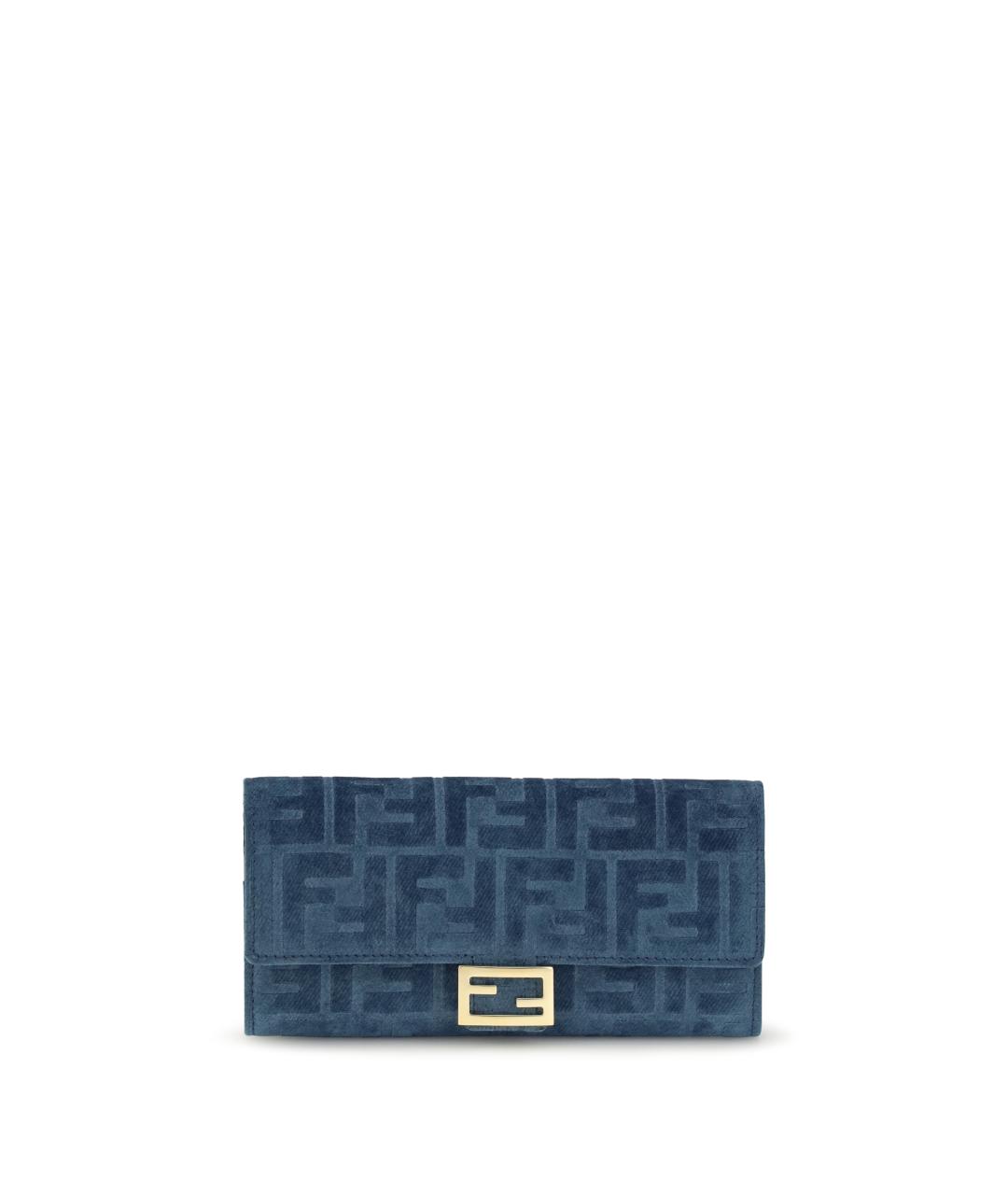 FENDI Синий кошелек, фото 5