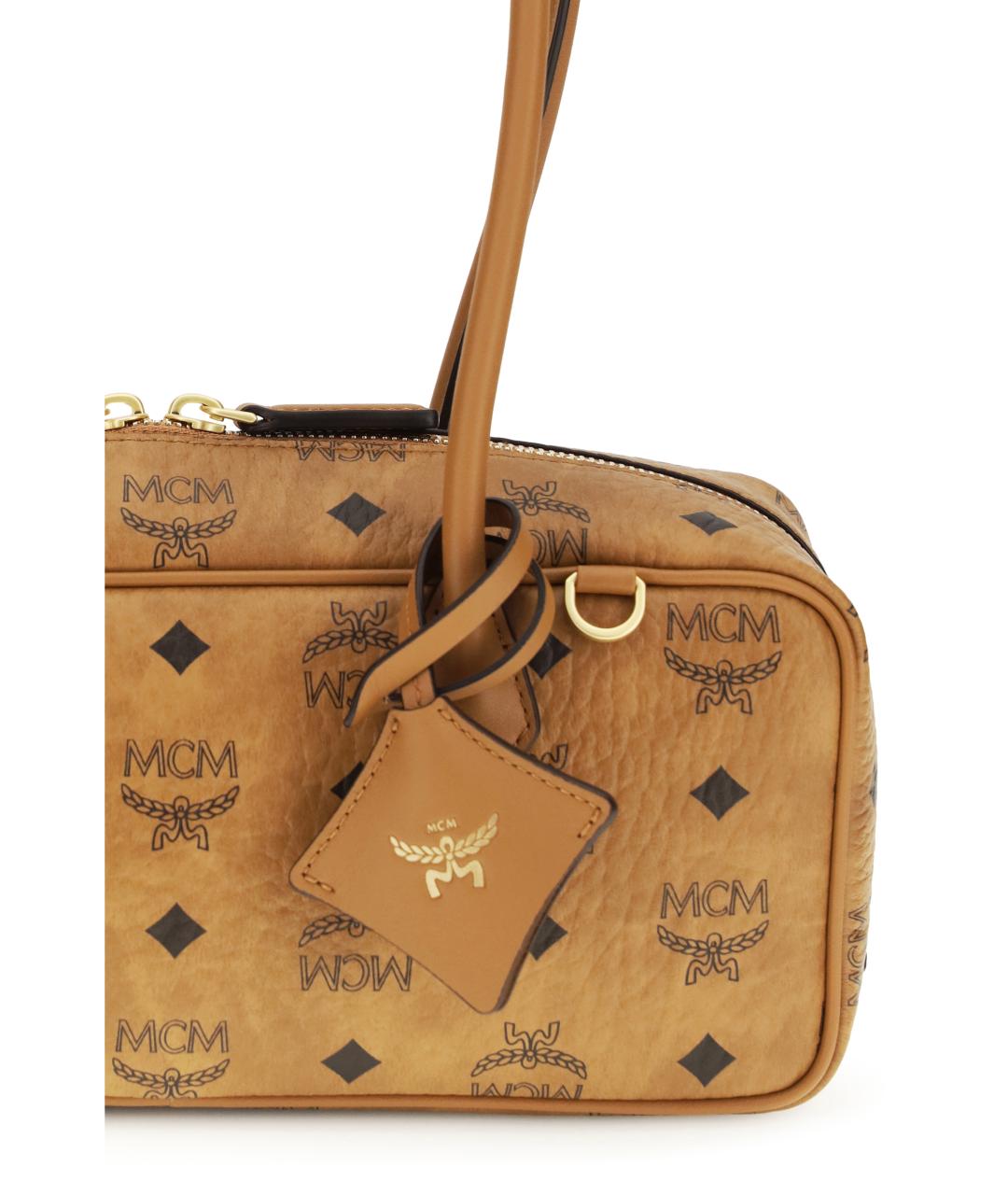 MCM Бежевая сумка через плечо, фото 4