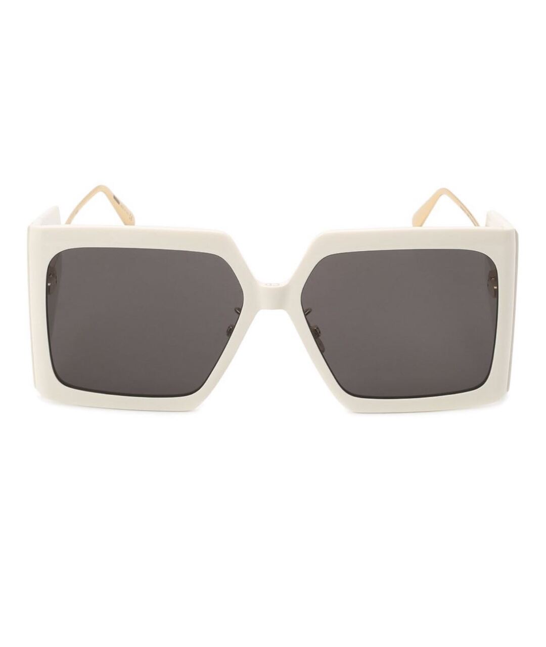 CHRISTIAN DIOR PRE-OWNED Белые пластиковые солнцезащитные очки, фото 2