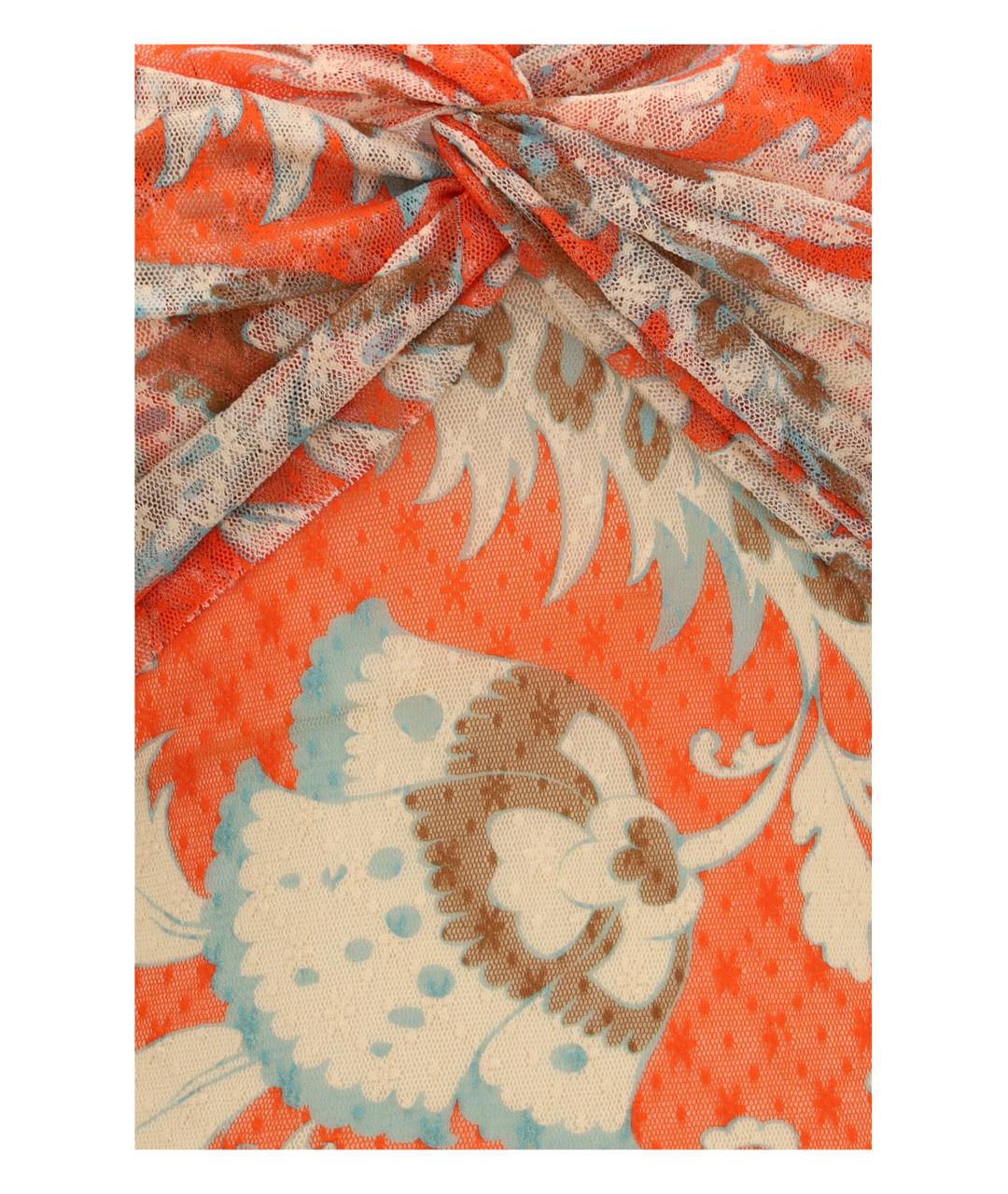 ETRO Мульти полиамидовое повседневное платье, фото 3