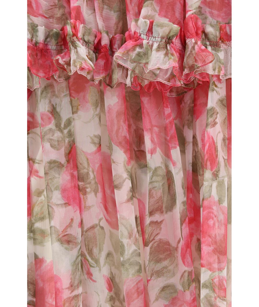 CHLOE Мульти шелковое повседневное платье, фото 3