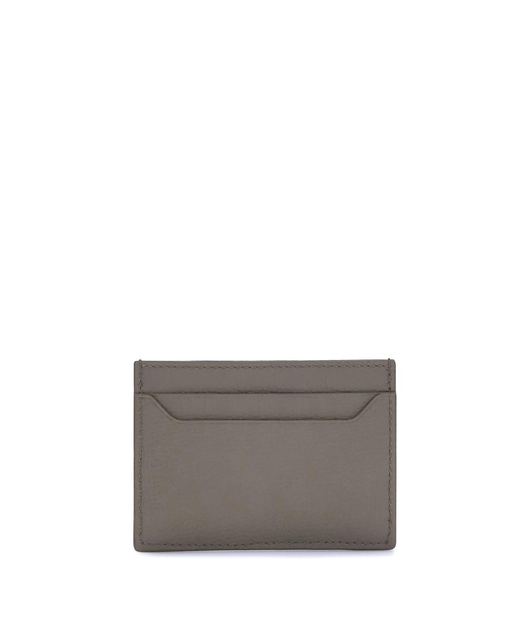 LOEWE Бежевый кожаный кардхолдер, фото 2