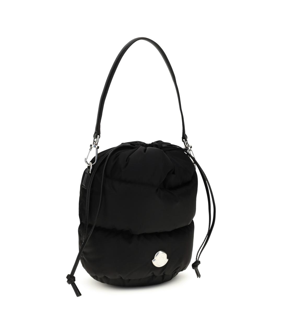 MONCLER Черная тканевая сумка через плечо, фото 2