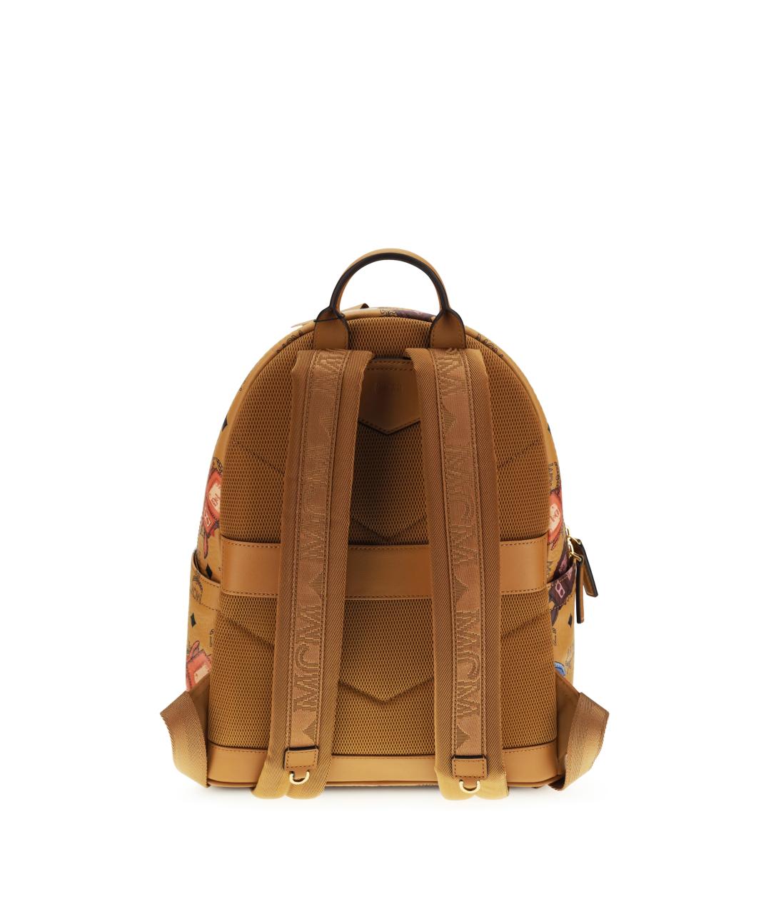 MCM Коричневый рюкзак из искусственной кожи, фото 2
