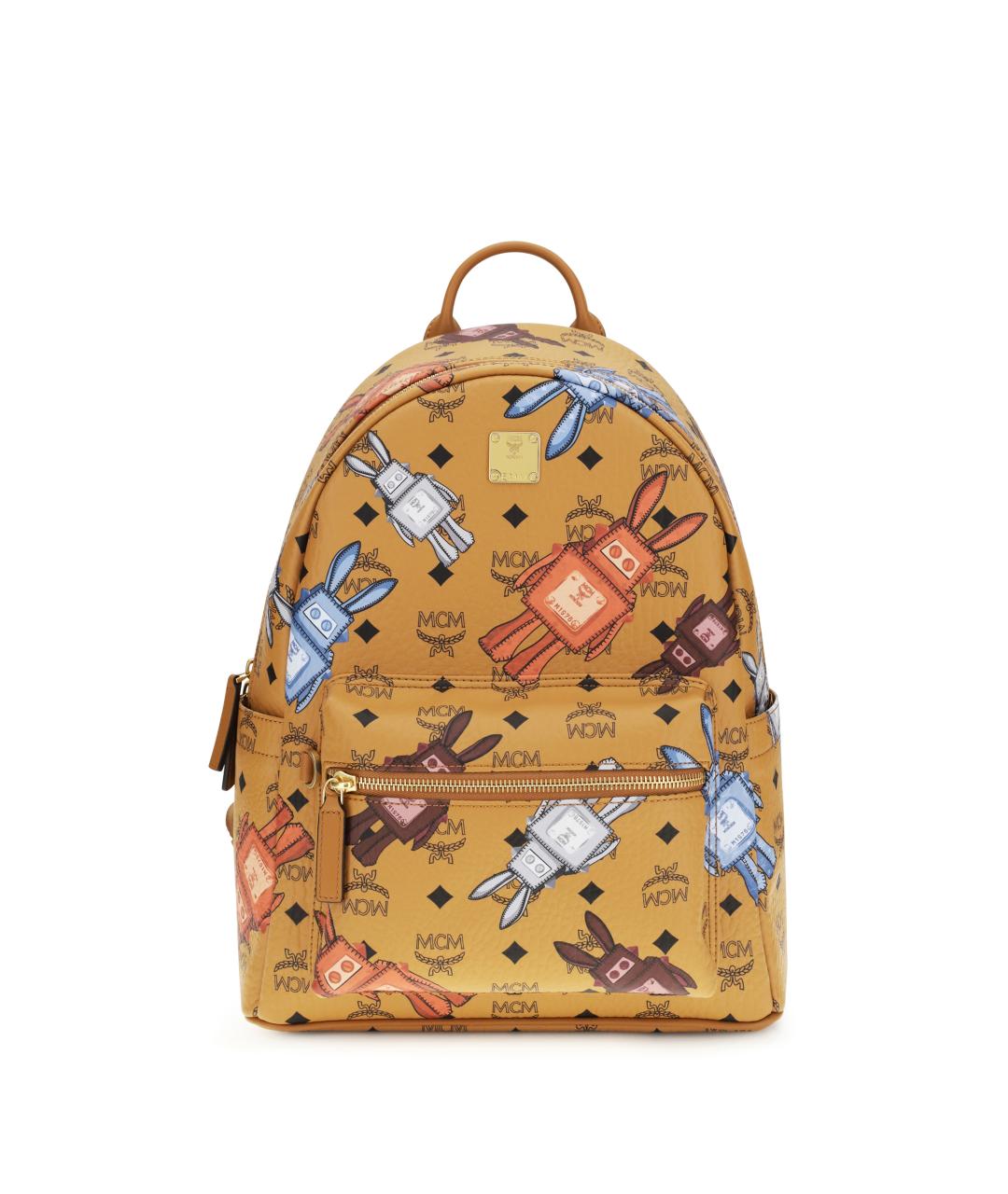 MCM Коричневый рюкзак из искусственной кожи, фото 1