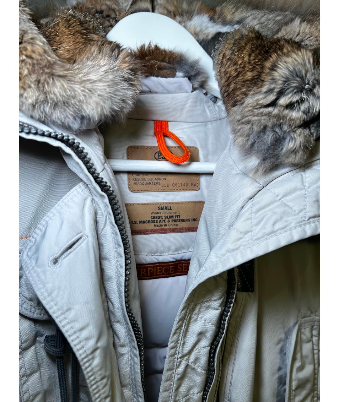 PARAJUMPERS Серый пуховик, фото 2