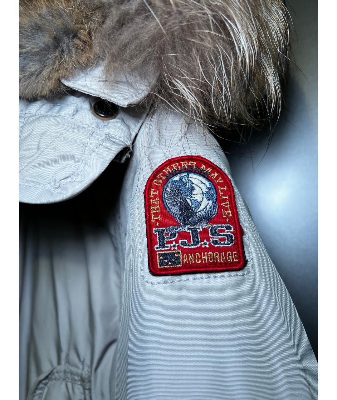 PARAJUMPERS Серый пуховик, фото 3