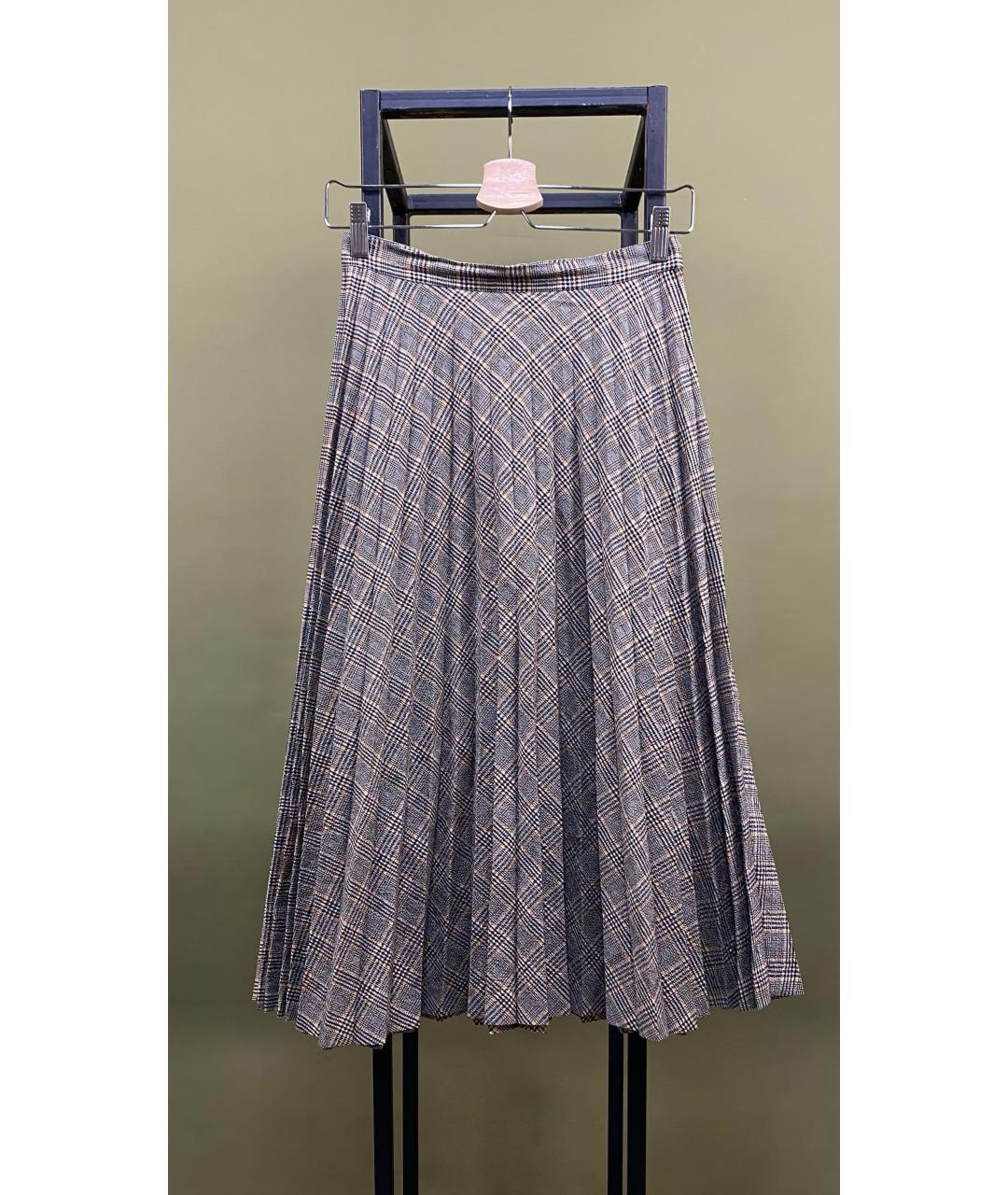 MAISON MARGIELA Мульти шерстяная юбка миди, фото 6