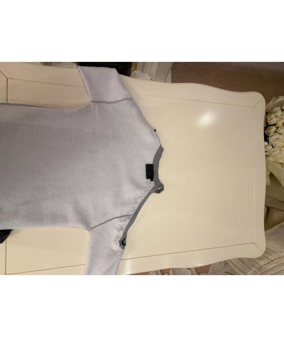 PHILIPP PLEIN Серый хлопковый джемпер / свитер, фото 3