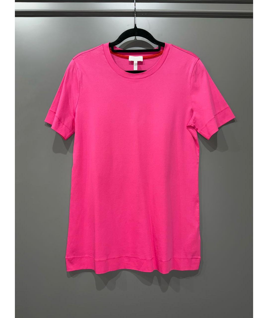 ESCADA Розовая хлопковая футболка, фото 6