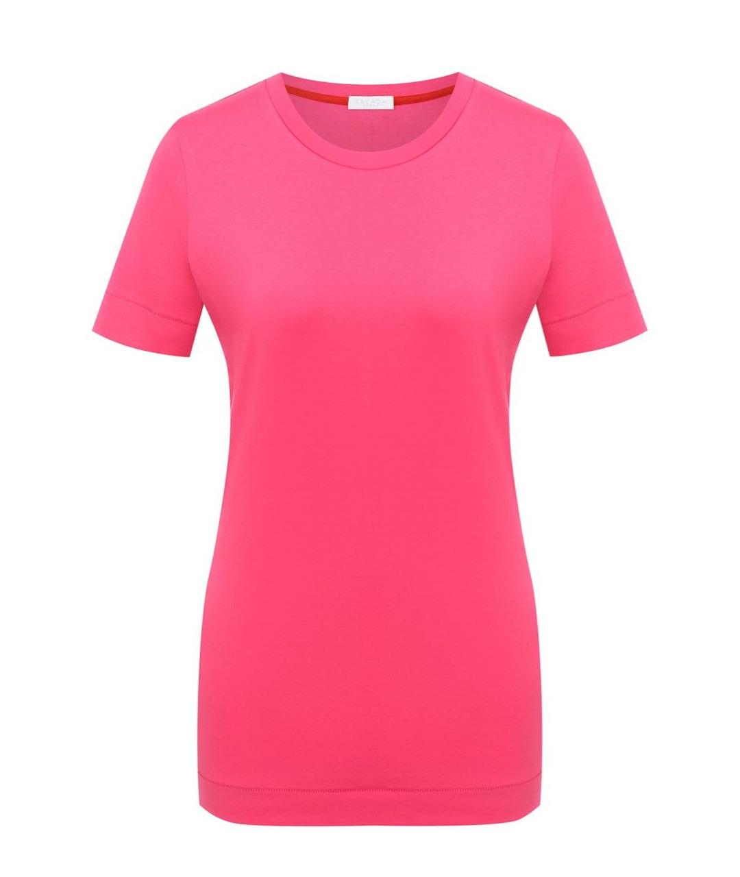 ESCADA Розовая хлопковая футболка, фото 5