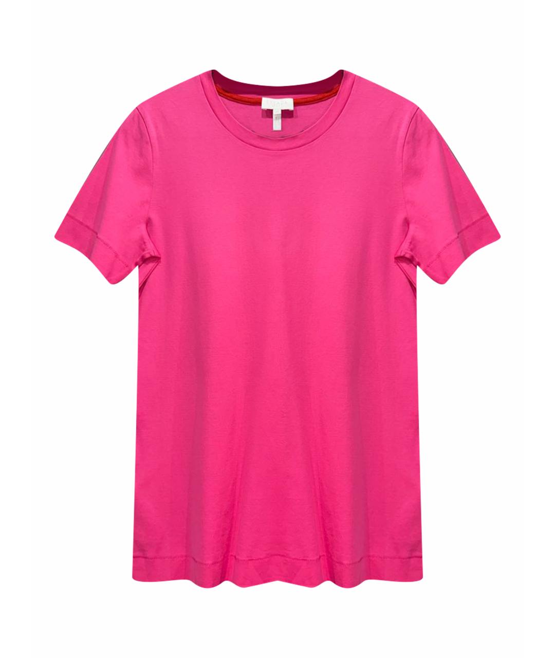 ESCADA Розовая хлопковая футболка, фото 1