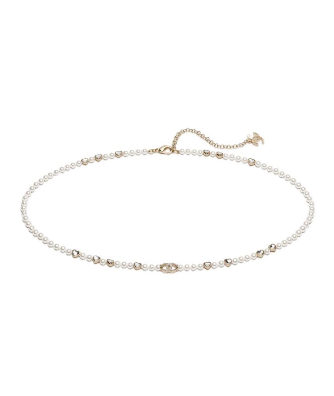 CHANEL Белый ремень, фото 2