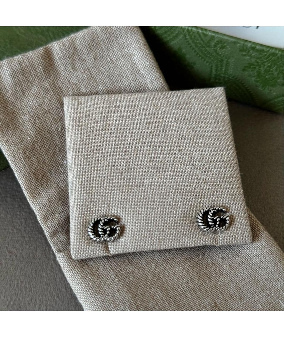 GUCCI Серебряные серебряные серьги, фото 2