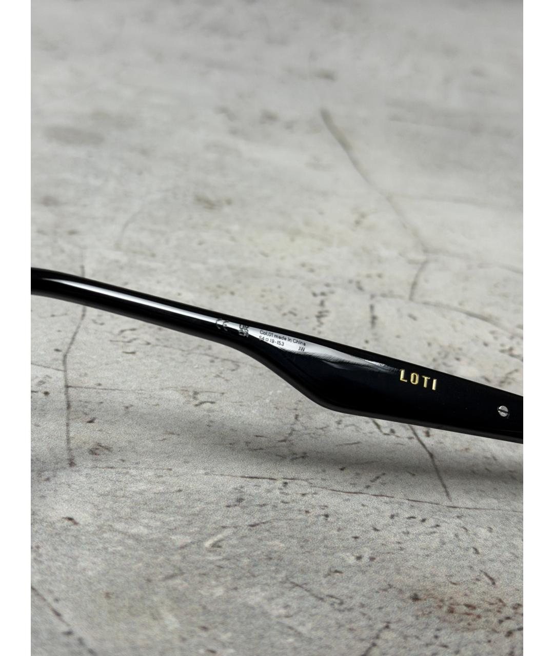 GENTLE MONSTER Черные пластиковые солнцезащитные очки, фото 5