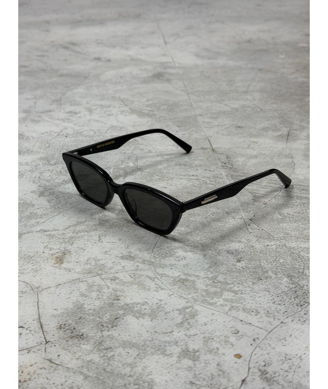 GENTLE MONSTER Черные пластиковые солнцезащитные очки, фото 7