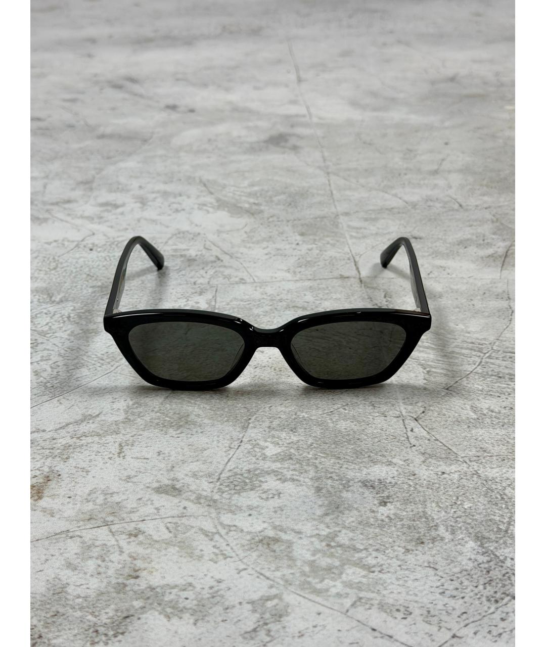 GENTLE MONSTER Черные пластиковые солнцезащитные очки, фото 3