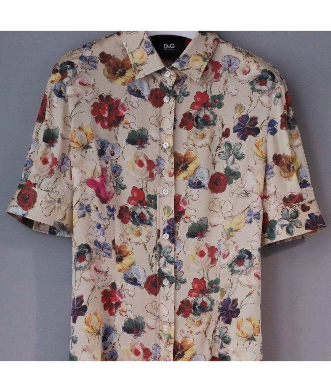 DOLCE&GABBANA Мульти рубашка, фото 4