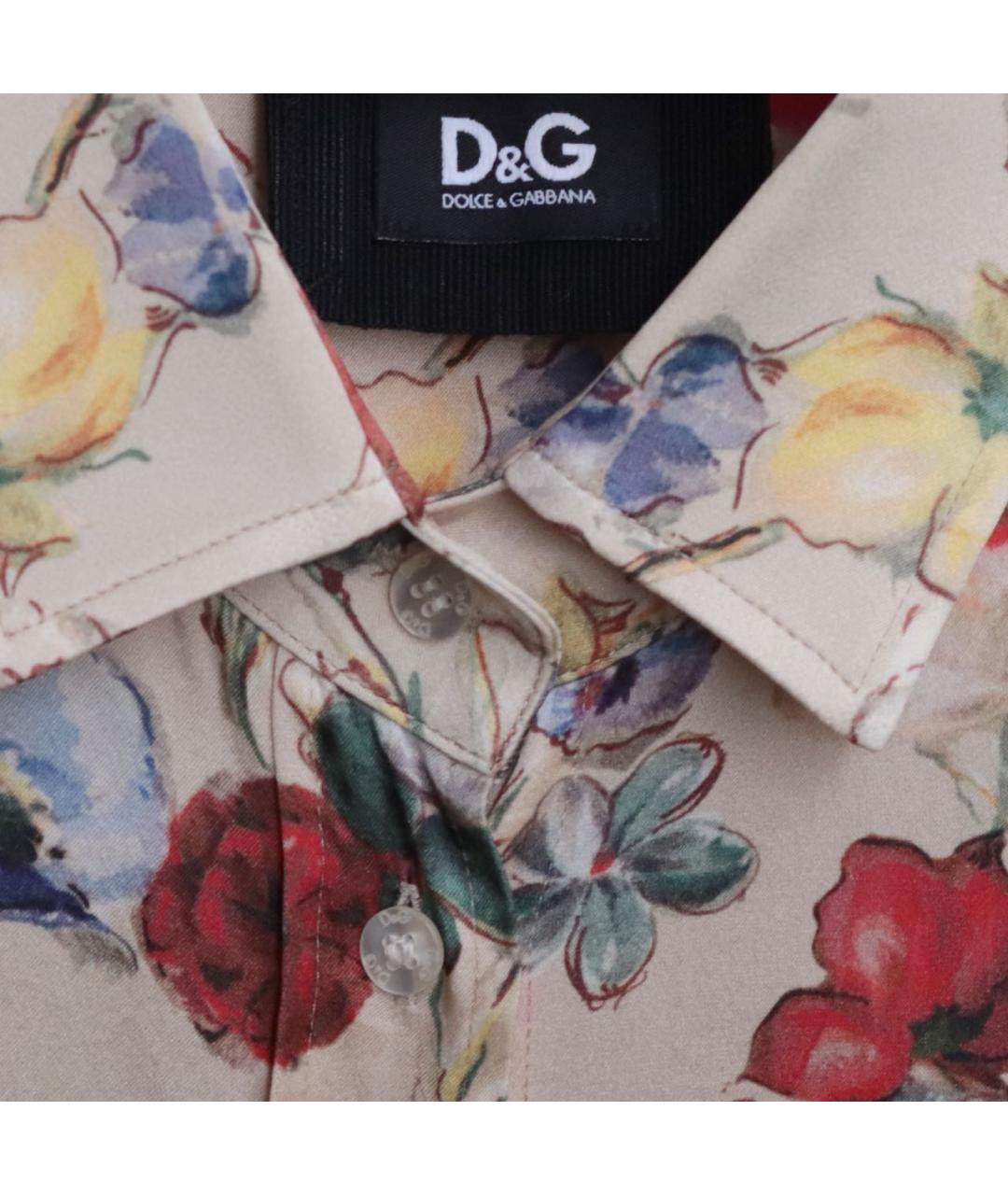 DOLCE&GABBANA Мульти рубашка, фото 3