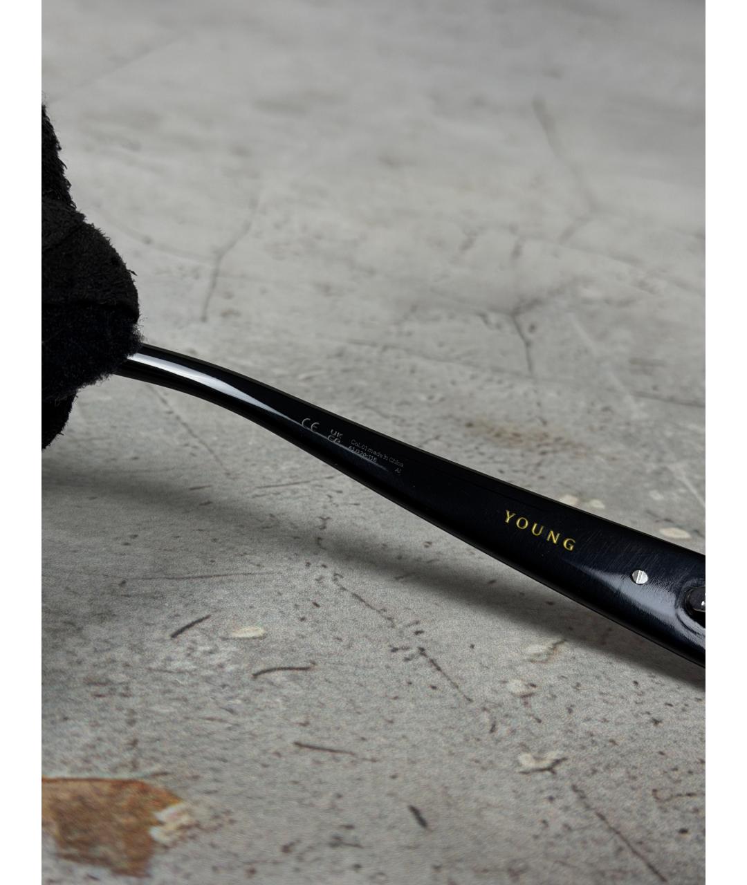 GENTLE MONSTER Черные пластиковые солнцезащитные очки, фото 6