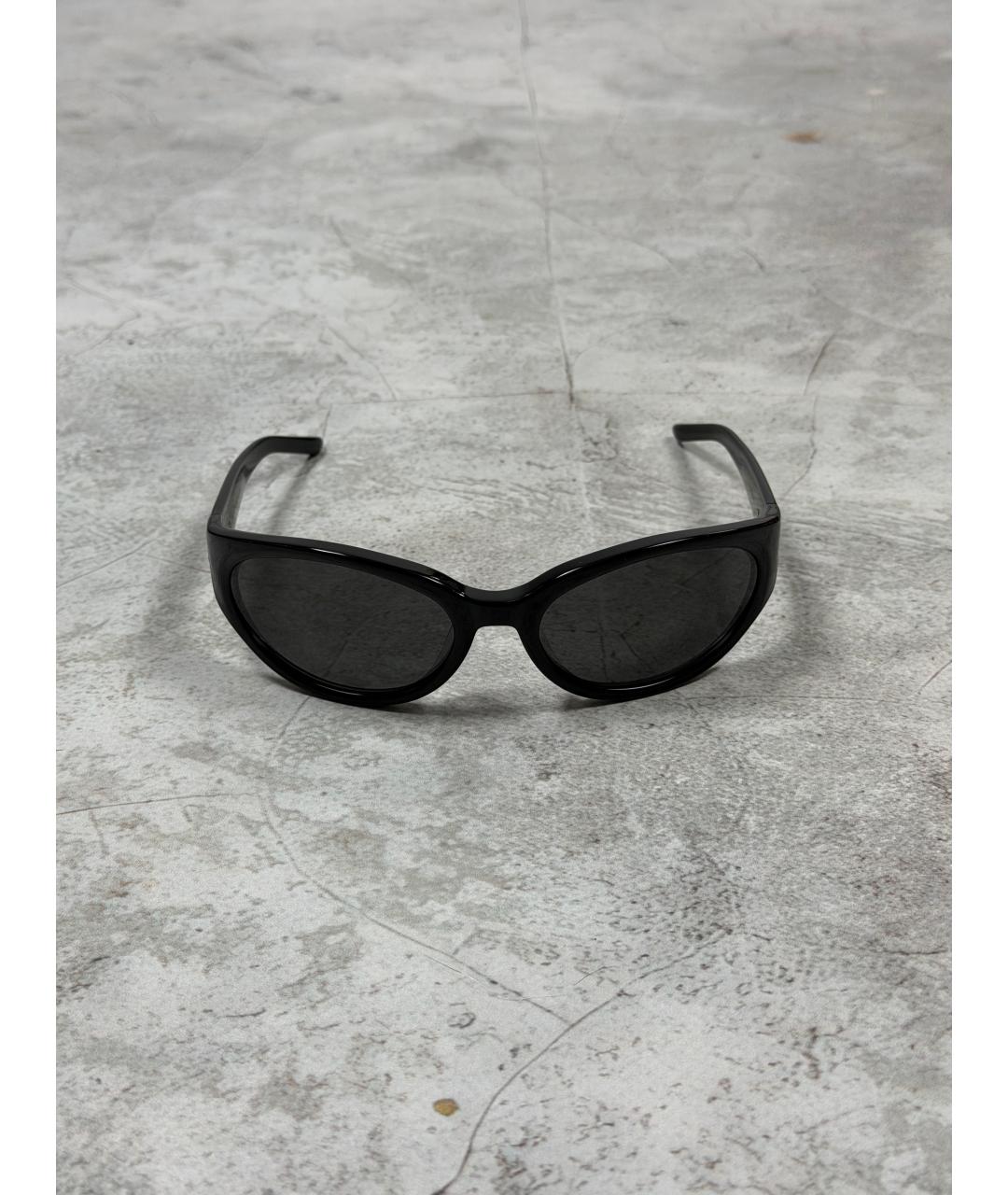 GENTLE MONSTER Черные пластиковые солнцезащитные очки, фото 3