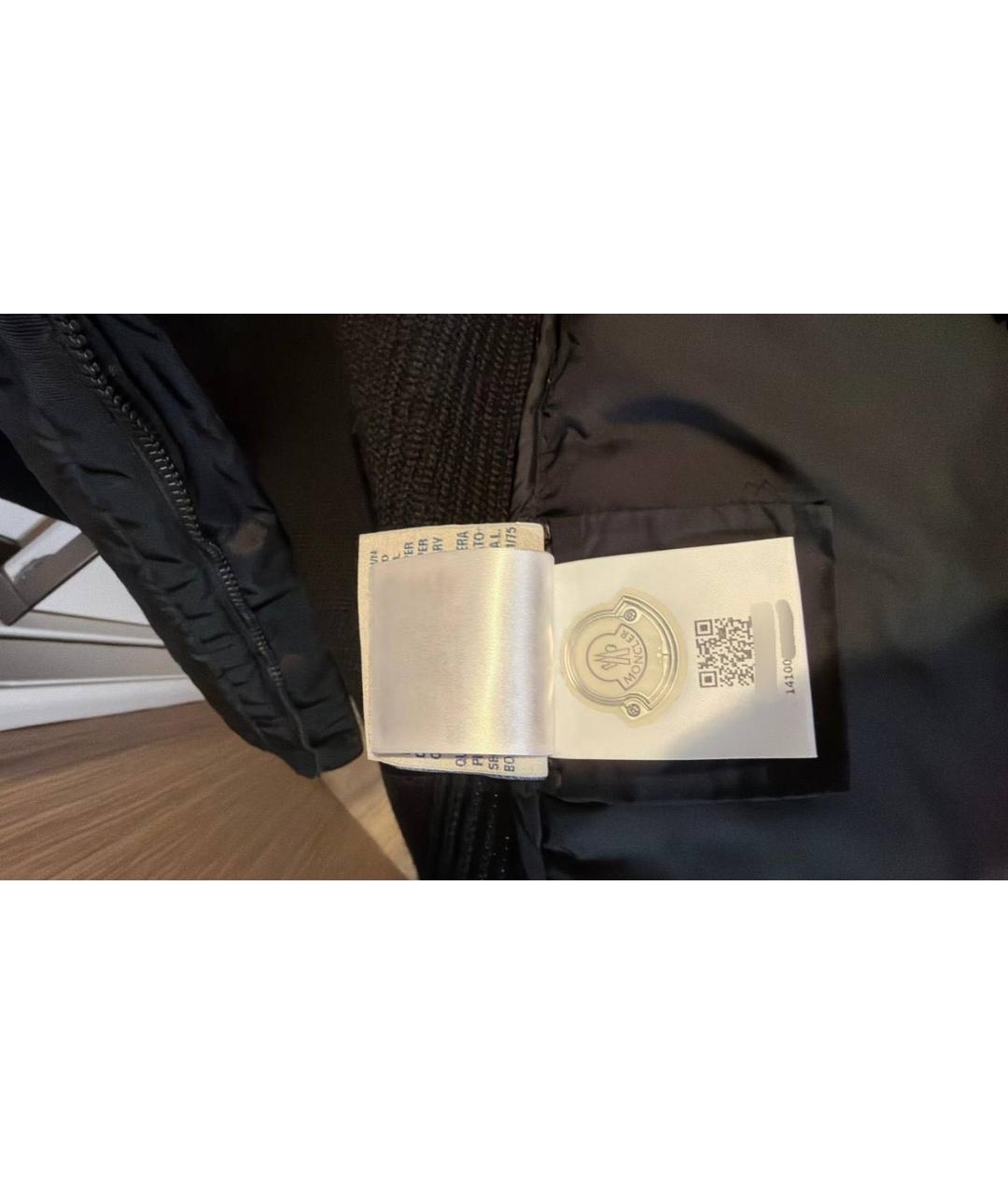 MONCLER Черная куртка, фото 6