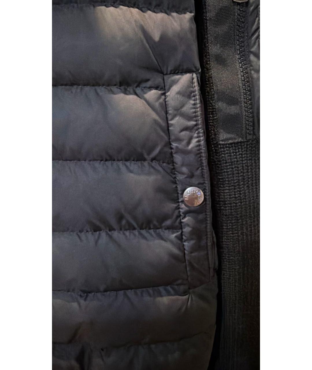 MONCLER Черная куртка, фото 3