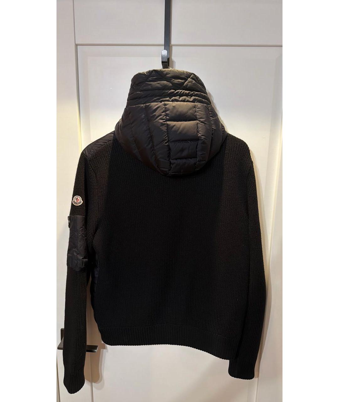 MONCLER Черная куртка, фото 2