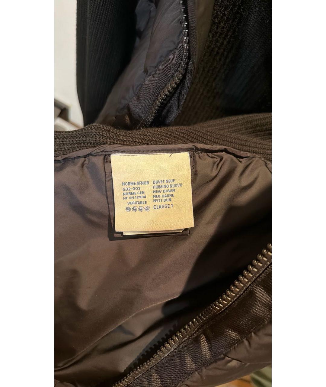 MONCLER Черная куртка, фото 4