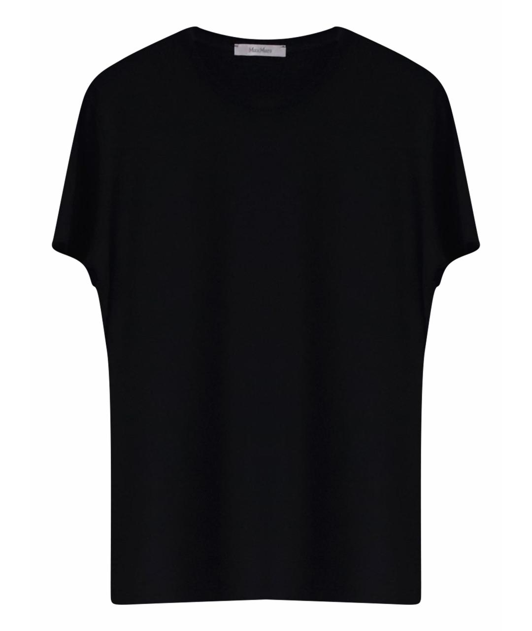 MAX MARA Черная футболка, фото 1