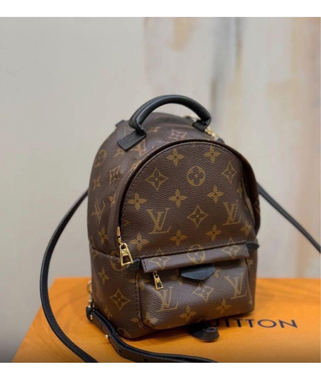 LOUIS VUITTON Коричневый рюкзак, фото 2