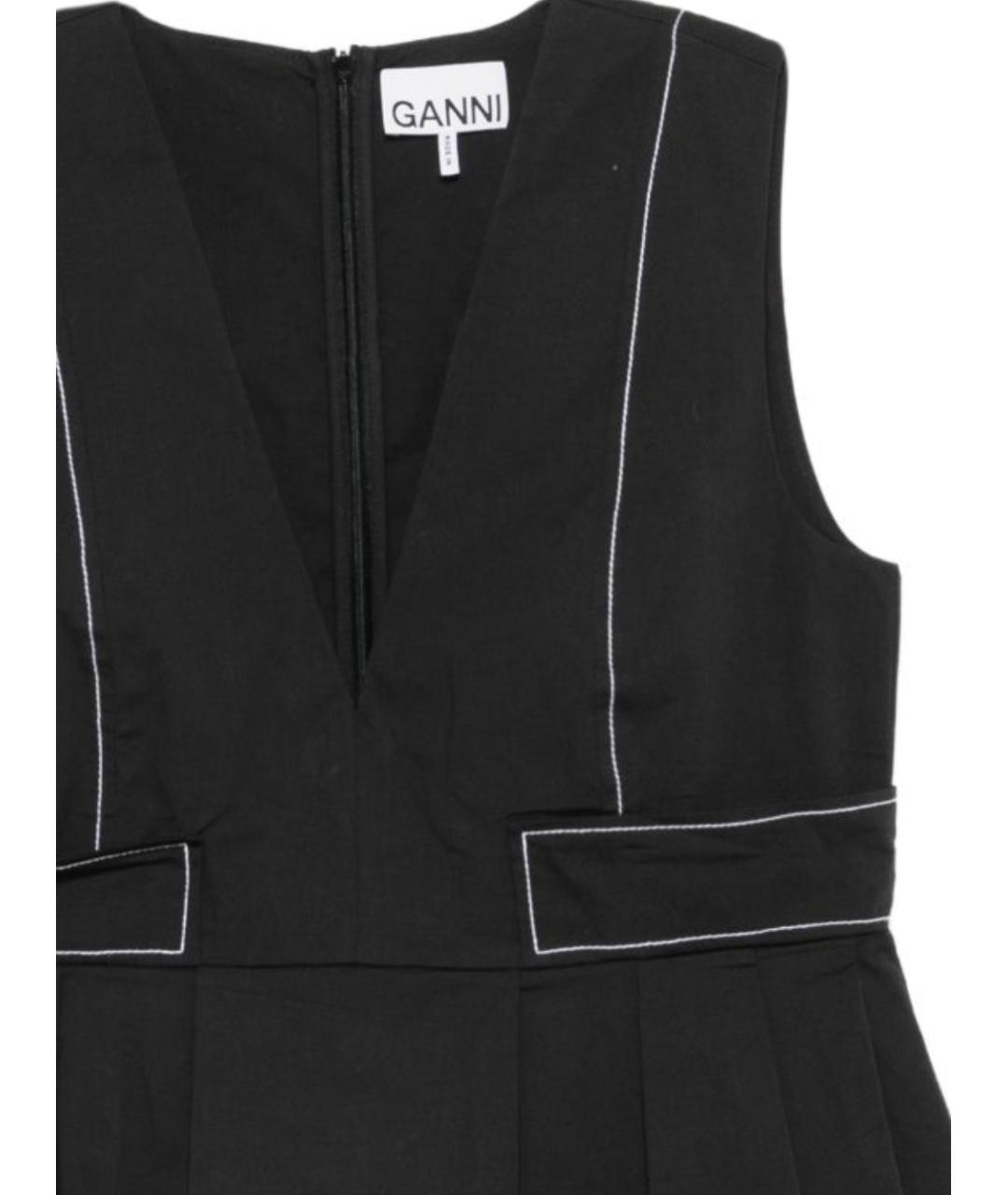 GANNI Хлопковая майка, фото 2