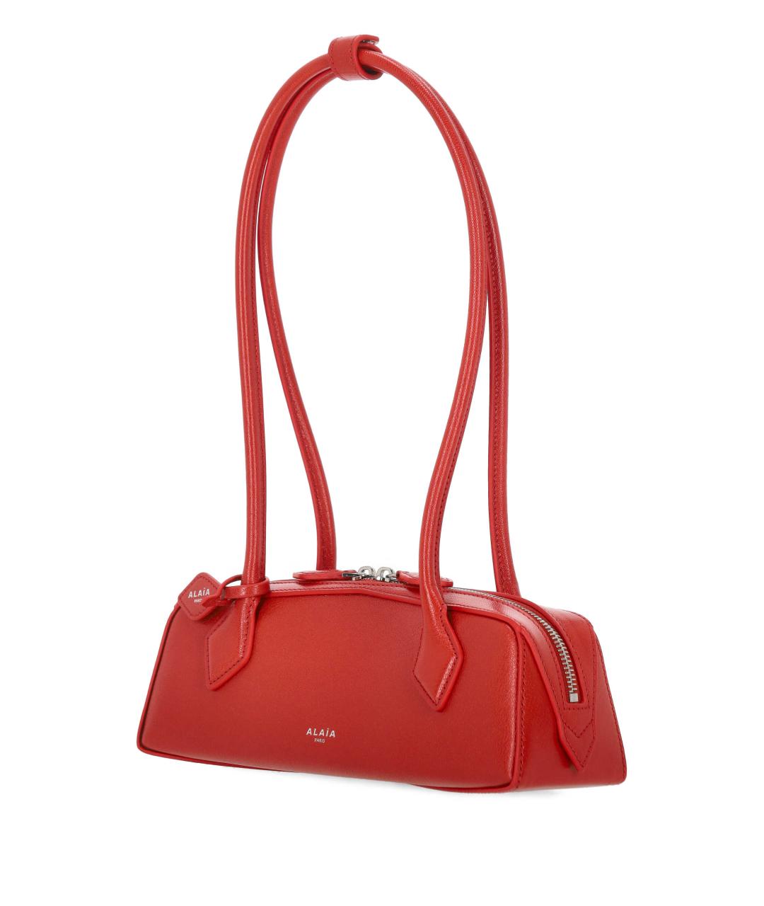 ALAIA Оранжевая кожаная сумка через плечо, фото 2