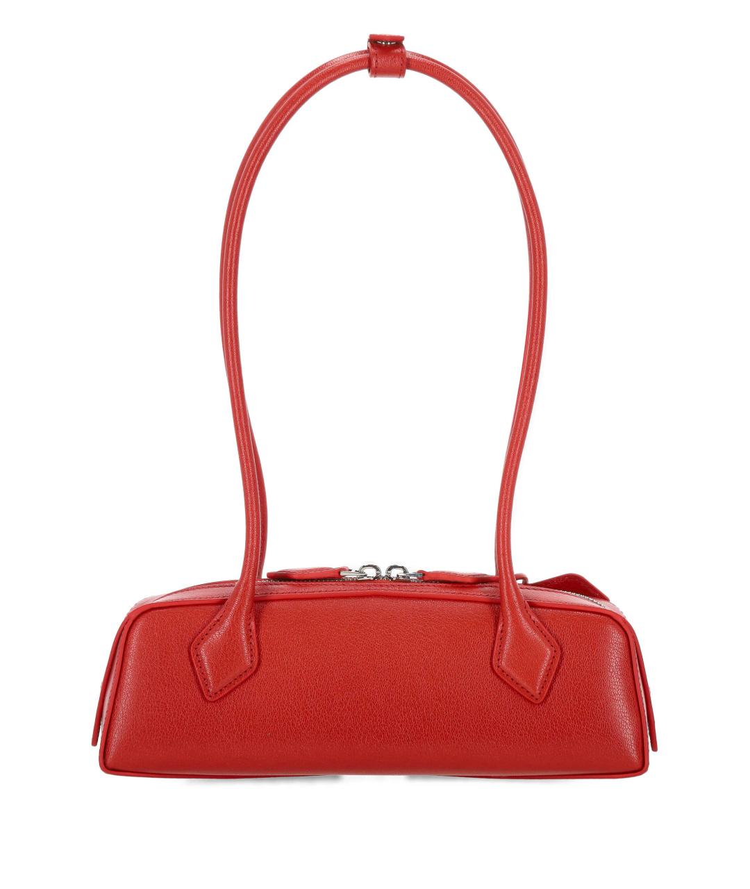 ALAIA Оранжевая кожаная сумка через плечо, фото 3