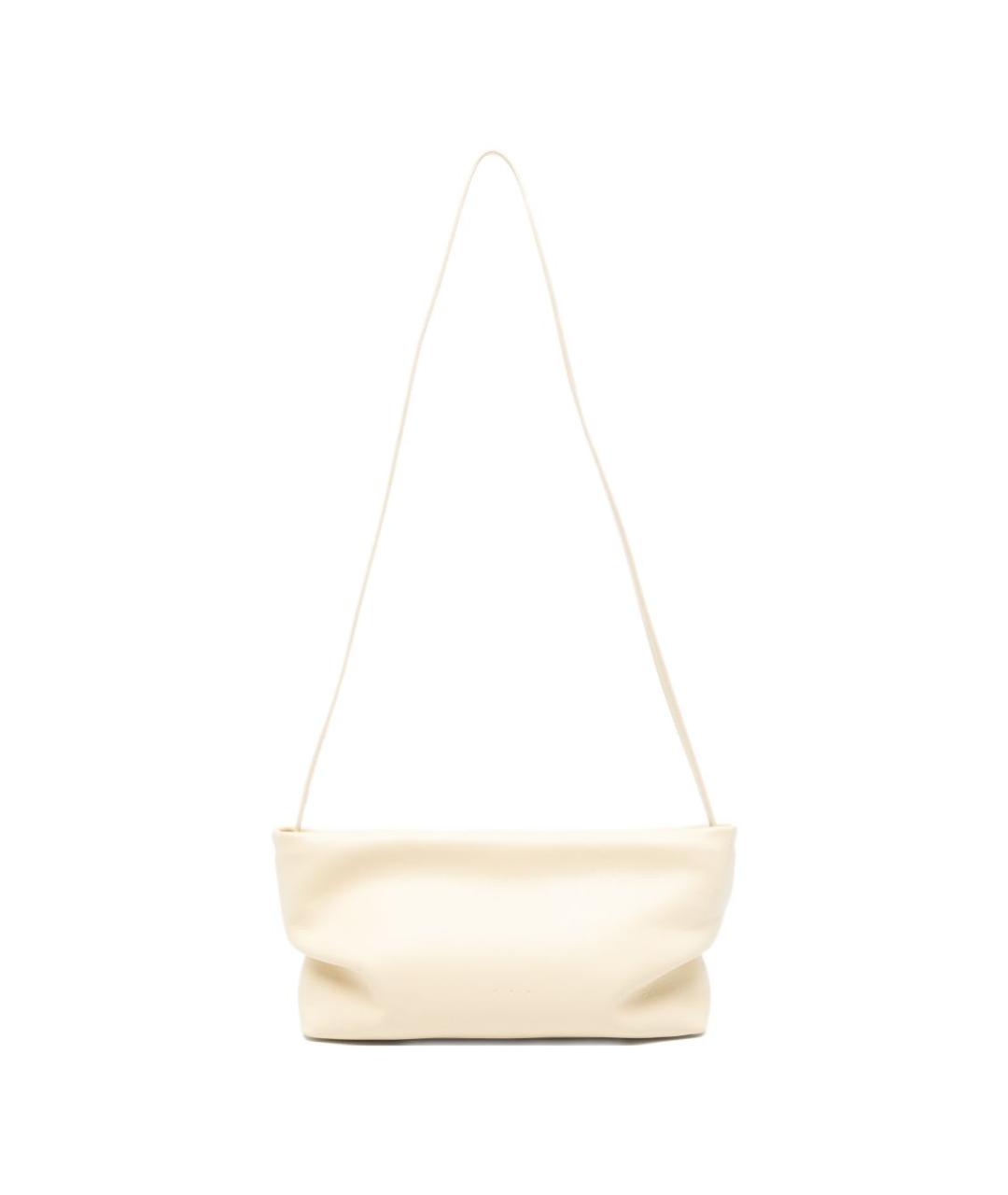 AESTHER EKME Бежевая кожаная сумка через плечо, фото 1