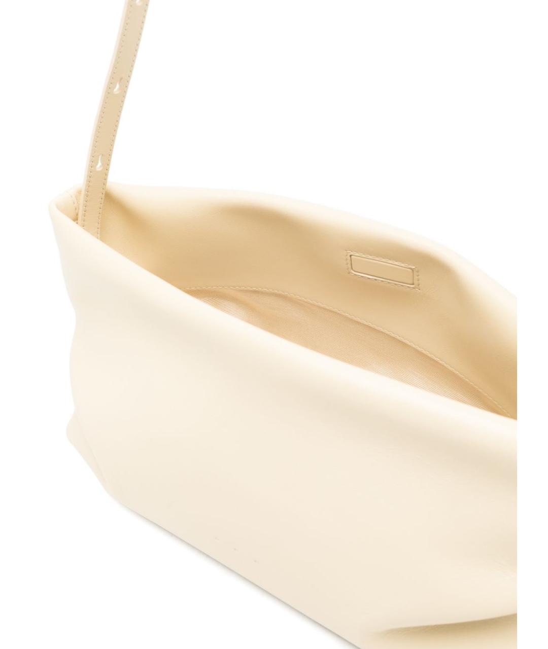 AESTHER EKME Бежевая кожаная сумка через плечо, фото 3