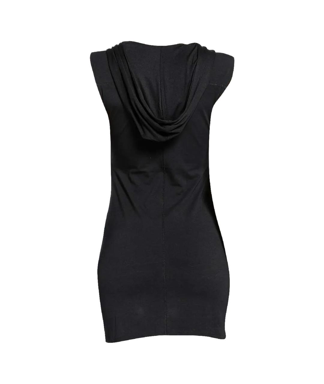 THOM KROM Черное хлопковое коктейльное платье, фото 3