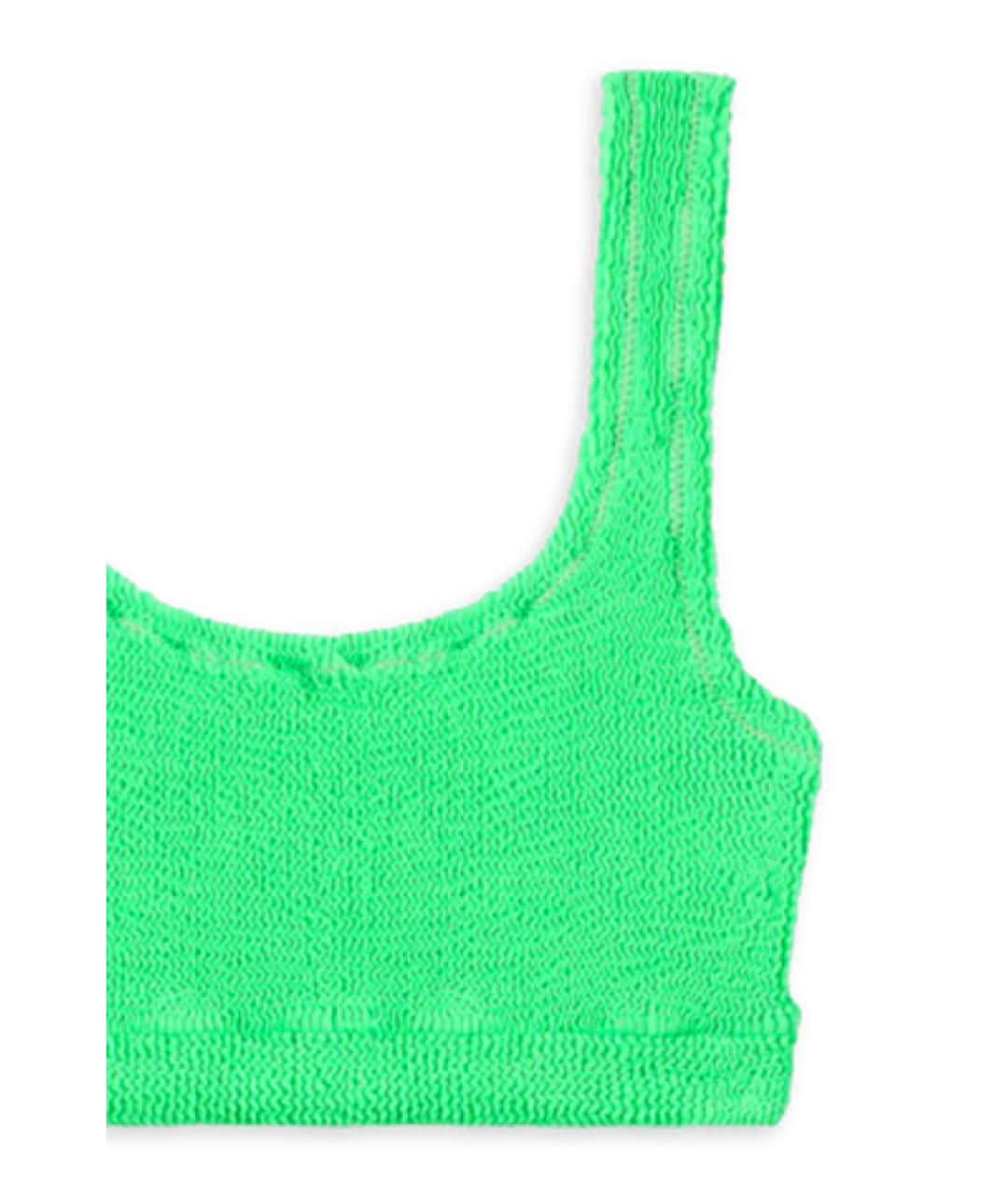 REINA OLGA Зеленый полиамидовый купальник, фото 2