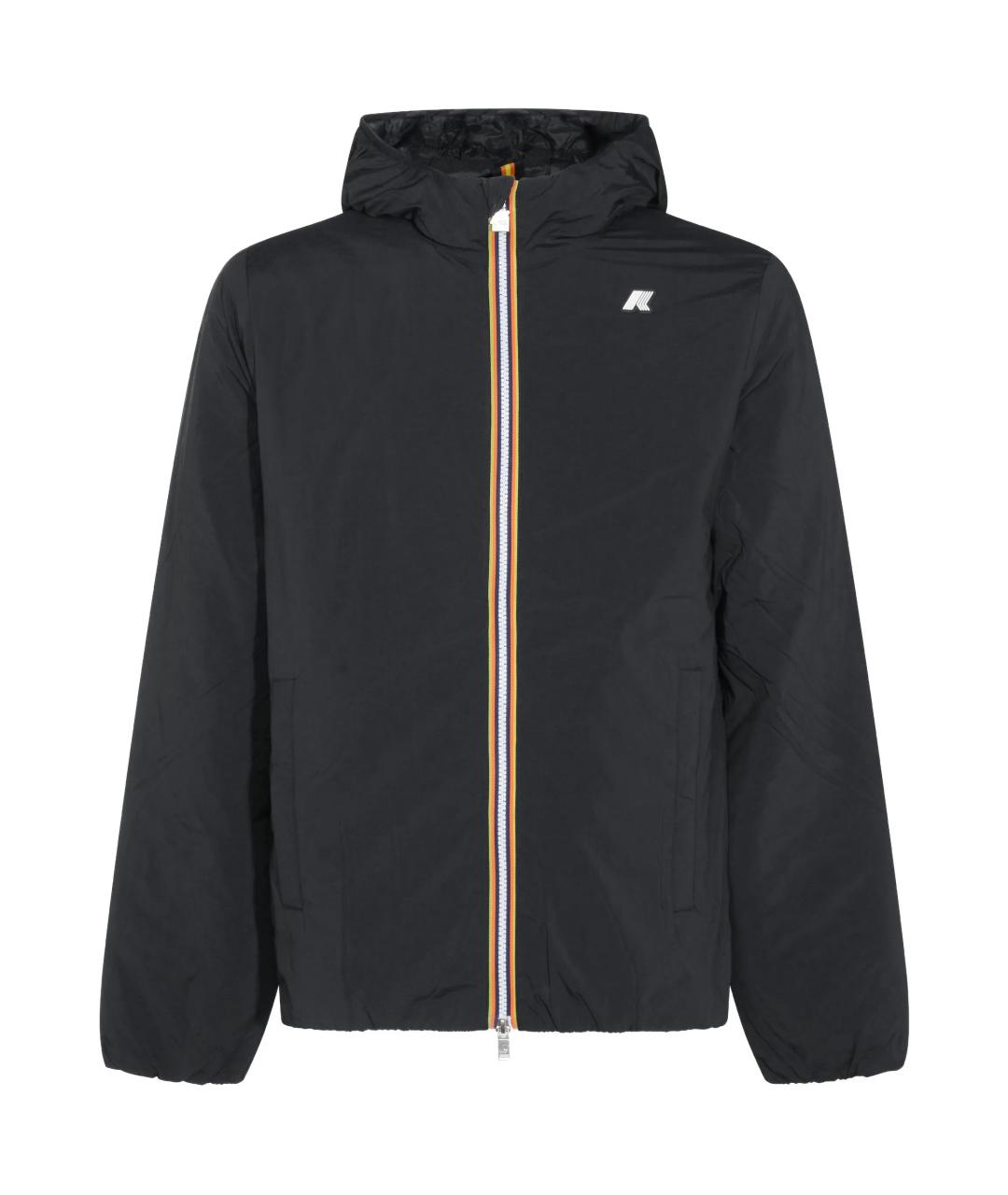 K-WAY Черная полиамидовая куртка, фото 1