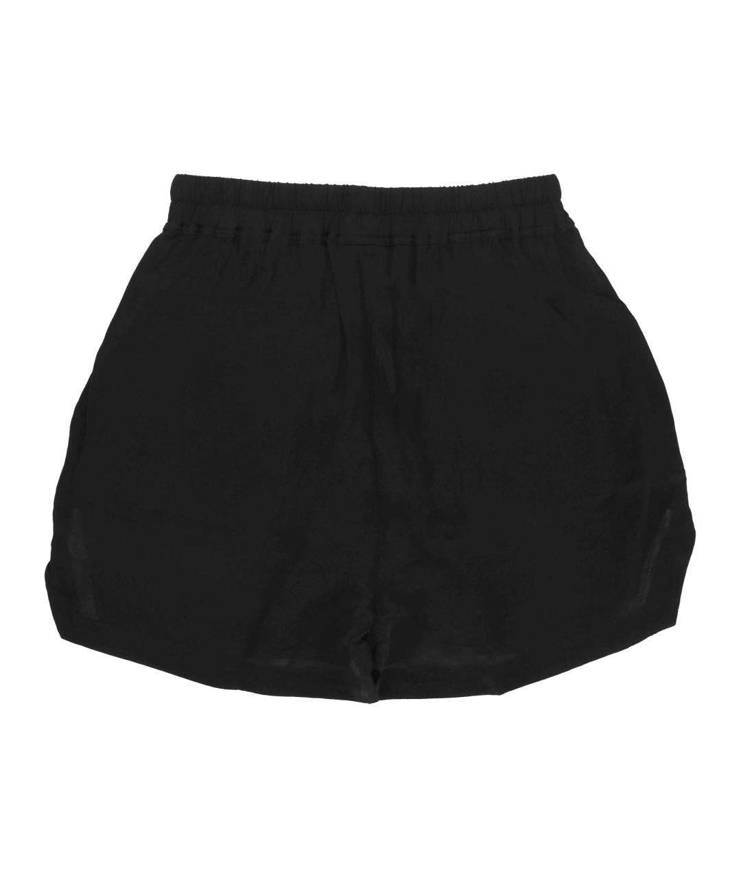 THOM KROM Черные вискозные шорты, фото 3